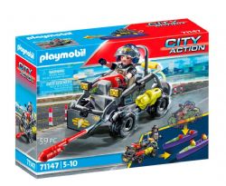 PLAYMOBIL CITY ACTION - QUAD TRANSFORMABLE DE BANDIT #71147